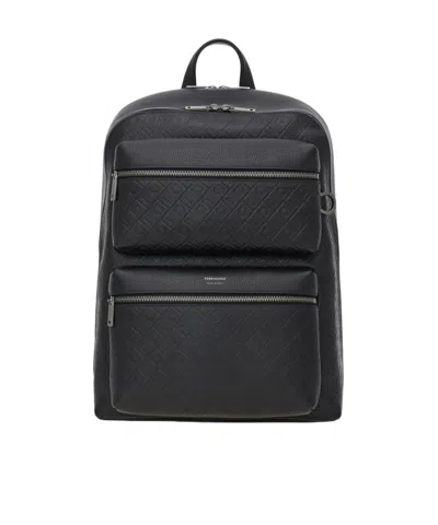 FERRAGAMO FERRAGAMO MONOGRAM BACKPACK