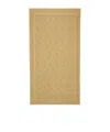 Ferragamo Monogram Beach Towel In Gold