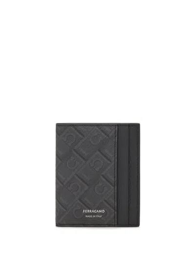 FERRAGAMO MONOGRAM CARD HOLDER