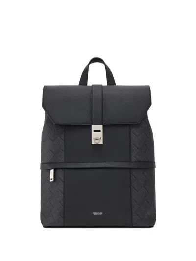 Ferragamo Monogram-jacquard Backpack