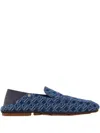 Ferragamo Monogram-jacquard Loafers