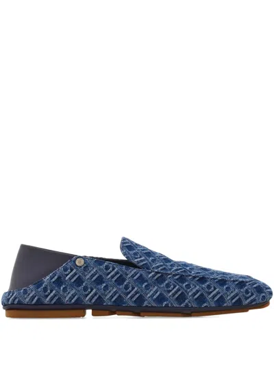 Ferragamo Monogram-jacquard Loafers