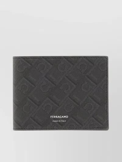 FERRAGAMO MONOGRAM LOGO BI-FOLD WALLET