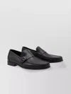 Ferragamo Monogram Pattern Buckle Detail Loafers