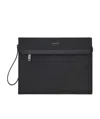 Ferragamo Monogram Pouch In Black