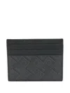 Ferragamo Monogram-print Card Slots In 黑色