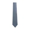 Ferragamo Monogram Print Tie In Multicolor