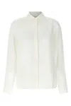 Ferragamo Blouse Logo Print Long Sleeves