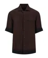 Ferragamo Monogram Short Sleeve Shirt