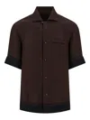 Ferragamo Monogram Short Sleeve Shirt
