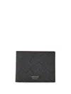 Ferragamo Monogram Wallet In Black