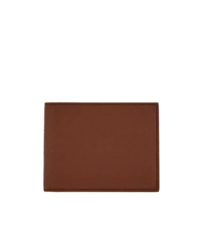 Ferragamo Monogram Wallet In Brown