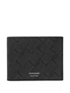 Ferragamo Monogram Wallet In Schwarz