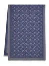 Ferragamo Jacquard Stole With Feline Motif