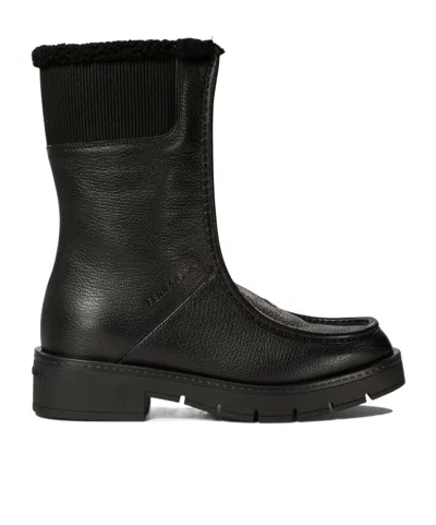 FERRAGAMO MONTSE FUR ANKLE BOOTS