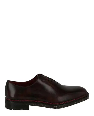 Ferragamo Morris Dress Shoes In Black