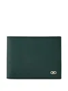 Ferragamo Moss Calf Wallets
