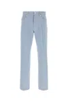Ferragamo Light-blue Oxford Pant