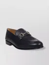 Ferragamo Mule Corsaro With Metallic Hardware And Round Toe
