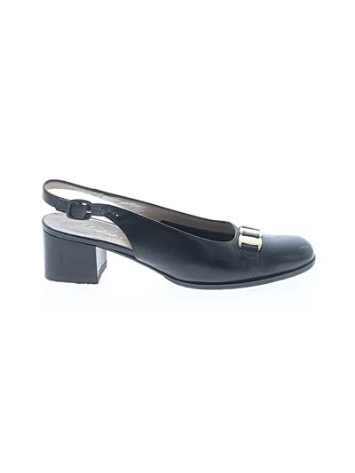 Pre-owned Ferragamo Mule/clog In Black