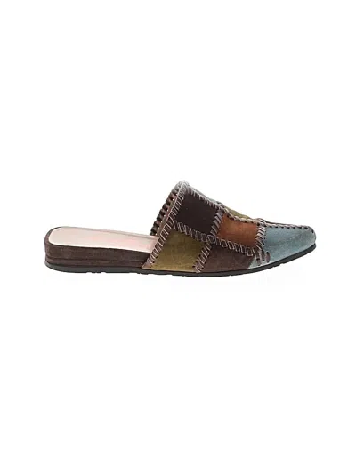 Pre-owned Ferragamo Mule/clog In Brown