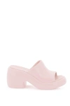 Ferragamo Woman Sandals Light Pink Size 8 Rubber In Pink