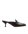 Ferragamo Ophelia 55 Bow-embellished Slingback Pumps In Black