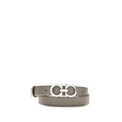 Ferragamo Multicolor Calf Leather Bos Taurus Regular Belt