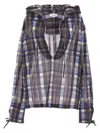 Ferragamo Men Check Blouse In Multicolor