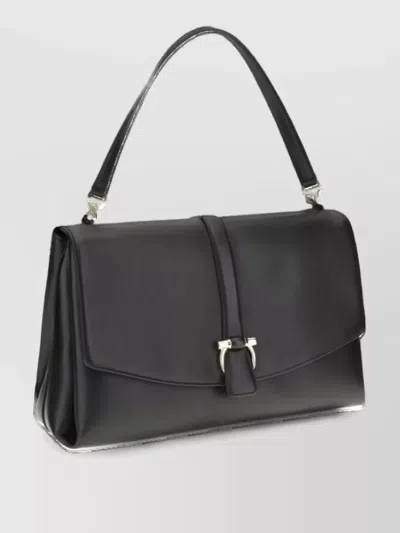 Ferragamo Na Calf Leather Clutch Bag