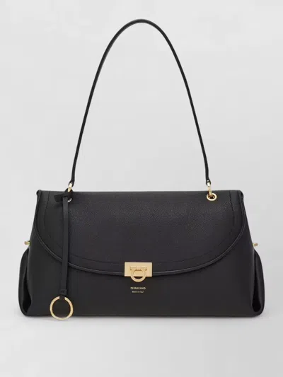 Ferragamo Na Leather Clutch Bag