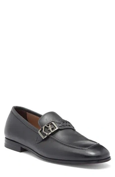 Ferragamo Nairobi Monk Strap Loafer In Grey