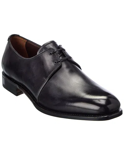 Ferragamo Napoli Leather Oxford In Black