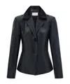 Ferragamo Nappa Blazer In Black