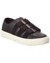 Ferragamo Nataly Leather Sneaker In Black