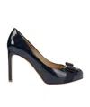 Ferragamo Shallow High-heeled Shoes In Black