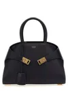 Ferragamo Navy Blue Hug Satchel In Navy Blue