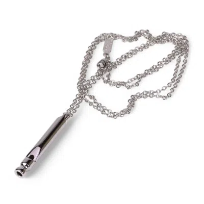 Pre-owned Ferragamo Necklace () In Silver