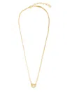 Ferragamo Delicate Gold Pendant Necklace