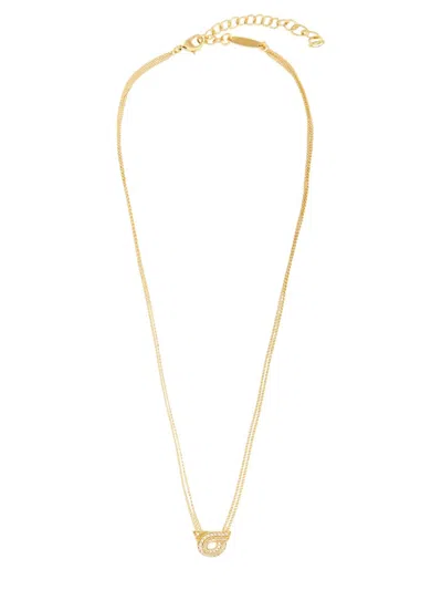 Ferragamo Necklace With Pendant In Gold