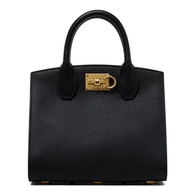 Ferragamo Nero Bonbon Calf Leather Bags