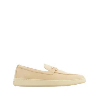 Ferragamo Neutrals Loafers Women In White