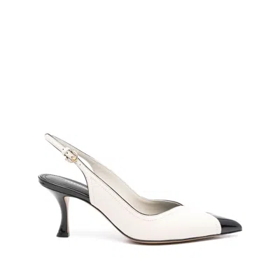 Ferragamo Neutrals Pumps Women In White