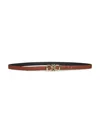 Ferragamo New Cognac Gancini Reversible Belt In Brown
