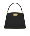 Ferragamo Leather Top Handle Shoulder Bag