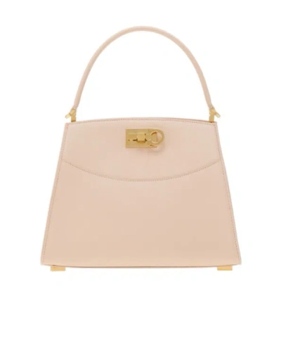 FERRAGAMO NEW FERRAGAMO STUDIO BOX BAG (XS)