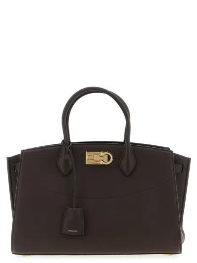 FERRAGAMO NEW FERRAGAMO STUDIO SOFT (L) HANDBAG