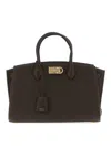 Ferragamo The New Studio Soft 21a110785996 Tmoro In Brown