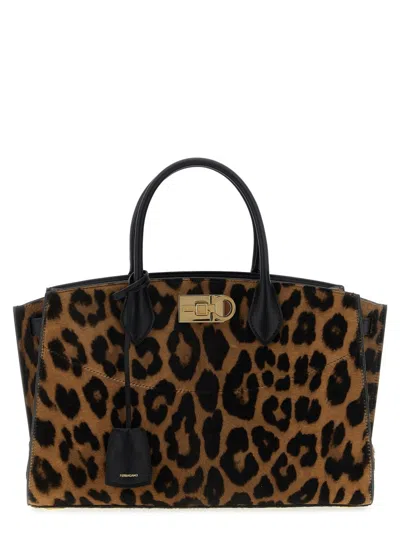 FERRAGAMO 'NEW STUDIO SOFT (L)' HANDBAG
