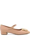 Ferragamo 'marry' Heel In Neutral